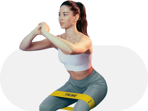 Woman exercising